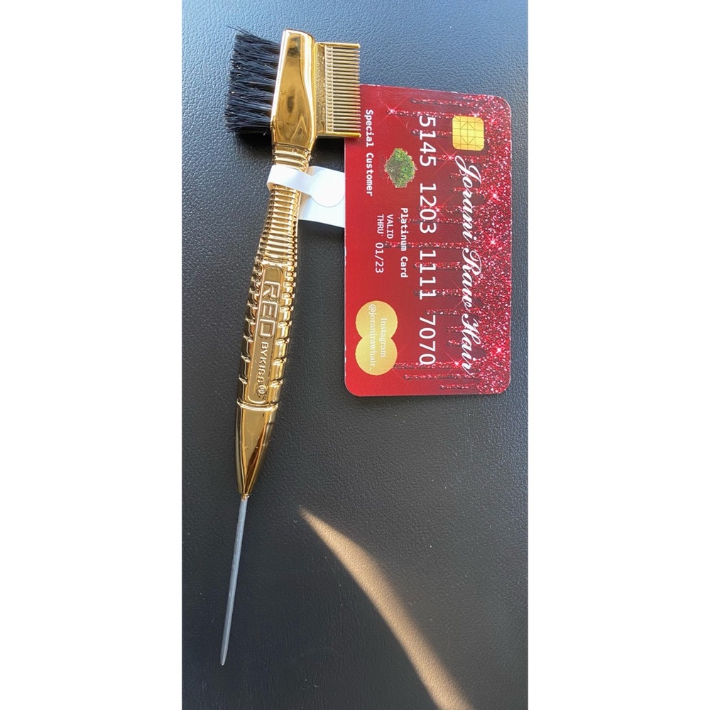 Gold Edge Control Brush by RED